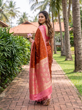 MIMOSA Mustard Saree Saree — pose 7 styling detail