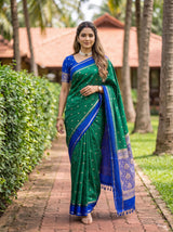 MIMOSA Rama Saree Saree — pose 6 styling detail
