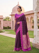 MIMOSA Jamun Saree Saree — pose 7 styling detail