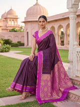 MIMOSA Jamun Saree Saree — pose 8 styling detail