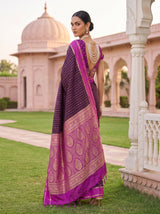MIMOSA Jamun Saree Saree — pose 9 styling detail