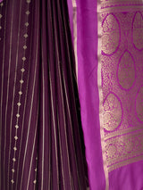 MIMOSA Jamun Saree Saree — fleets shot full lifestyle