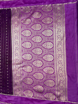 MIMOSA Jamun Saree Saree — pallu and zari work detail
