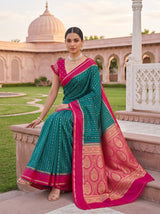 MIMOSA Sapphire Saree Saree — pose 8 styling detail