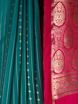 MIMOSA Sapphire Saree Saree — fleets shot full lifestyle
