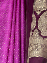 MIMOSA Lavender Saree Saree — fleets shot full lifestyle