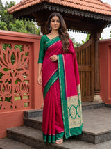 MIMOSA Rani Saree Saree — pose 9 styling detail