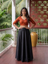 MIMOSA Strawberry Saree Saree — blouse close-up