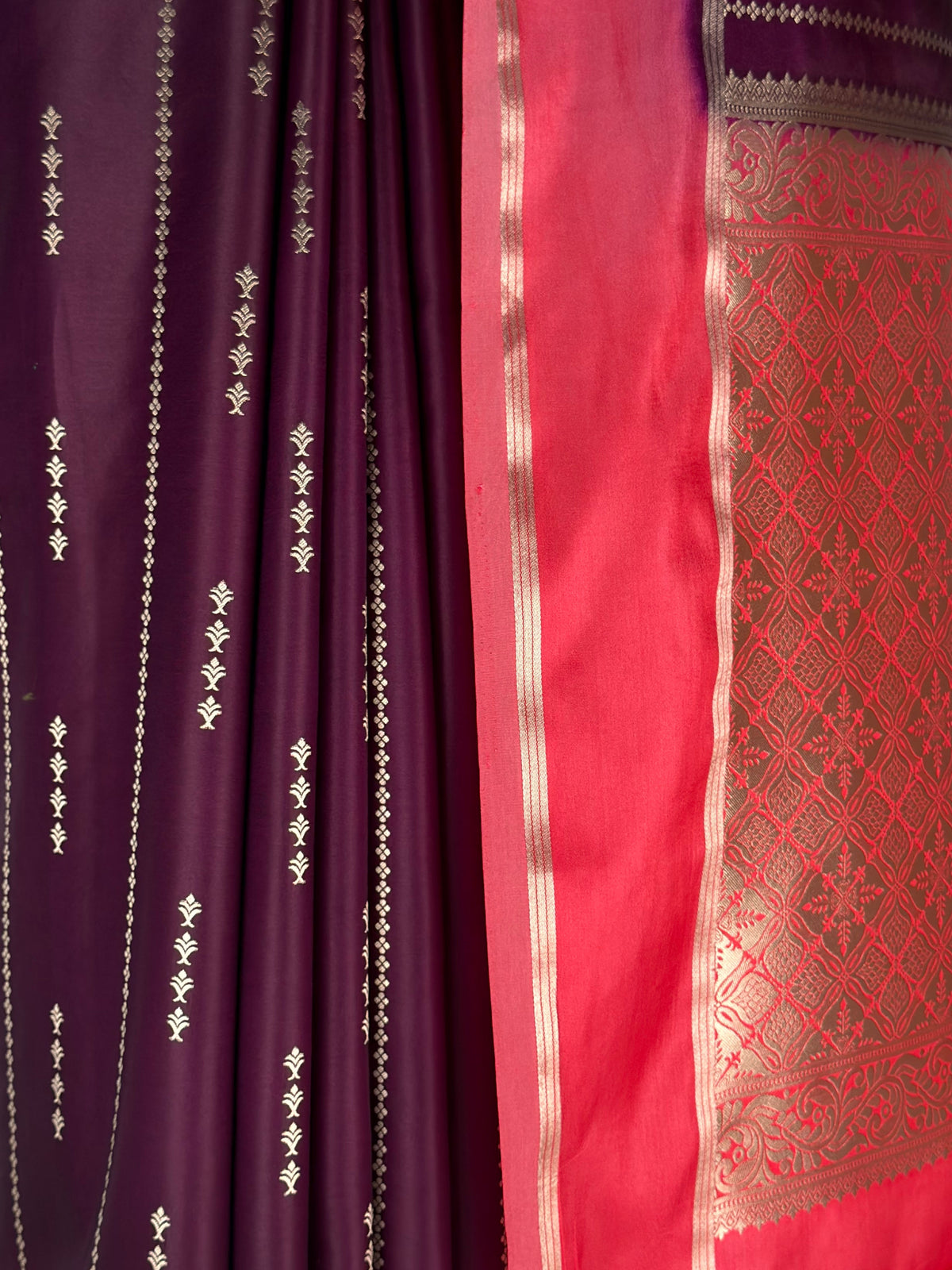 MIMOSA Jamun Saree Saree — fleets shot full lifestyle