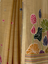 MIMOSA Chiku Saree Saree — fleets shot full lifestyle