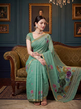 MIMOSA Rama Saree Saree — pose 8 styling detail
