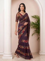 MIMOSA Jamun Saree Saree — pose 6 styling detail