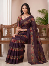 MIMOSA Jamun Saree Saree — pose 8 styling detail