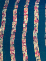 MIMOSA Sapphire Saree Saree — pallu and zari work detail