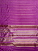 MIMOSA Pink Saree Saree — pallu and zari work detail