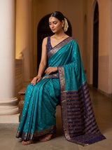 MIMOSA Sapphire Saree Saree — pose 8 styling detail