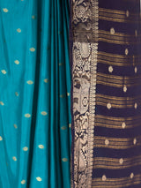 MIMOSA Sapphire Saree Saree — fleets shot full lifestyle