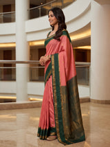 MIMOSA Gajari Saree Saree — pose 3 styling detail