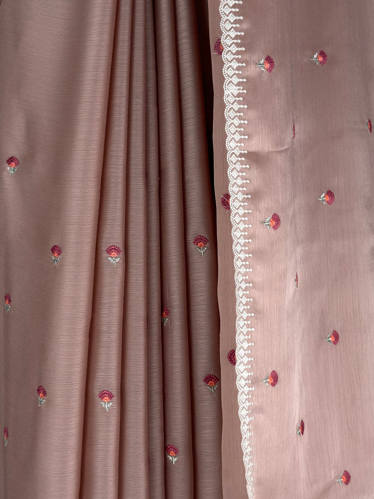 MIMOSA Tussar Saree Saree — fleets shot full lifestyle