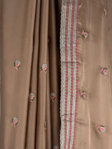 MIMOSA Chiku Saree Saree — fleets shot full lifestyle