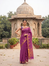 MIMOSA Gajari Saree Saree — pose 4 styling detail