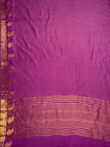 MIMOSA Gajari Saree Saree — pallu and zari work detail