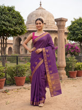MIMOSA Jamun Saree Saree — pose 4 styling detail