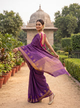 MIMOSA Jamun Saree Saree — pose 9 styling detail