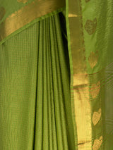 MIMOSA Olive Saree Saree — fleets shot full lifestyle