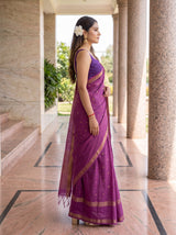 MIMOSA Gajari Saree Saree — pose 3 styling detail