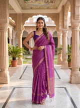 MIMOSA Gajari Saree Saree — pose 4 styling detail