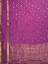 MIMOSA Gajari Saree Saree — pallu and zari work detail