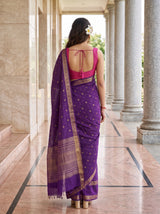MIMOSA Jamun Saree Saree — pose 2 styling detail