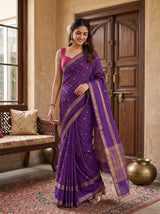 MIMOSA Jamun Saree Saree — pose 9 styling detail