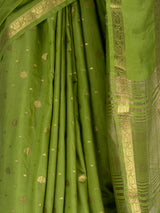MIMOSA Olive Saree Saree — fleets shot full lifestyle