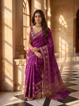 MIMOSA Gajari Saree Saree — pose 8 styling detail