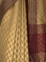 MIMOSA Chiku Bengaluru Saree — fleets shot full lifestyle