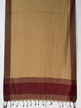 MIMOSA Chiku Bengaluru Saree — pallu and zari work detail