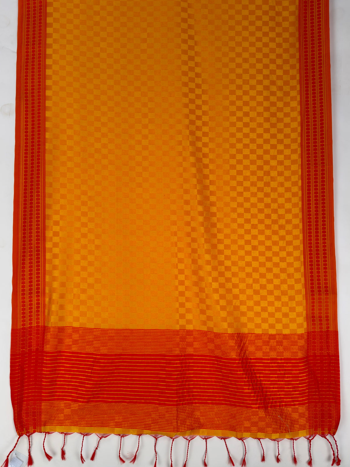 MIMOSA Gold Bengaluru Saree — pallu and zari work detail