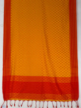 MIMOSA Gold Bengaluru Saree — pallu and zari work detail