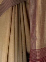 MIMOSA Chiku Bengaluru Art Silk Saree — fleets shot full lifestyle