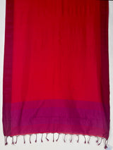MIMOSA Maroon Bengaluru Art Silk Saree — pallu and zari work detail