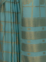 MIMOSA Ananda Mysore Silk Crepe Saree — fleets shot full lifestyle