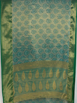 MIMOSA Rama Kanjivaram Saree — pallu and zari work detail