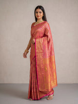MIMOSA Rani Kanjivaram Saree — pose 9 styling detail