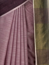 MIMOSA Lavender Banarasi Saree — fleets shot full lifestyle