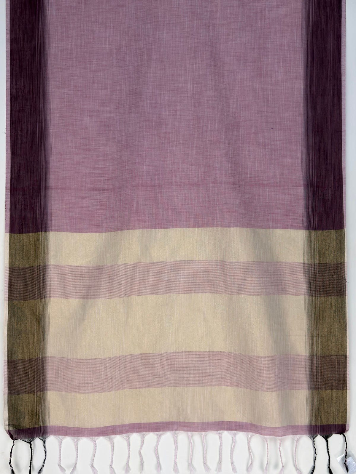 MIMOSA Lavender Banarasi Saree — pallu and zari work detail