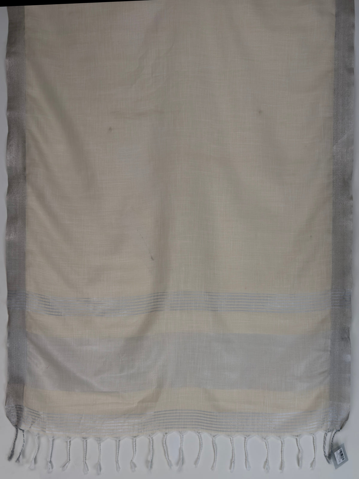 MIMOSA Tussar Banarasi Cotton Saree — pallu and zari work detail