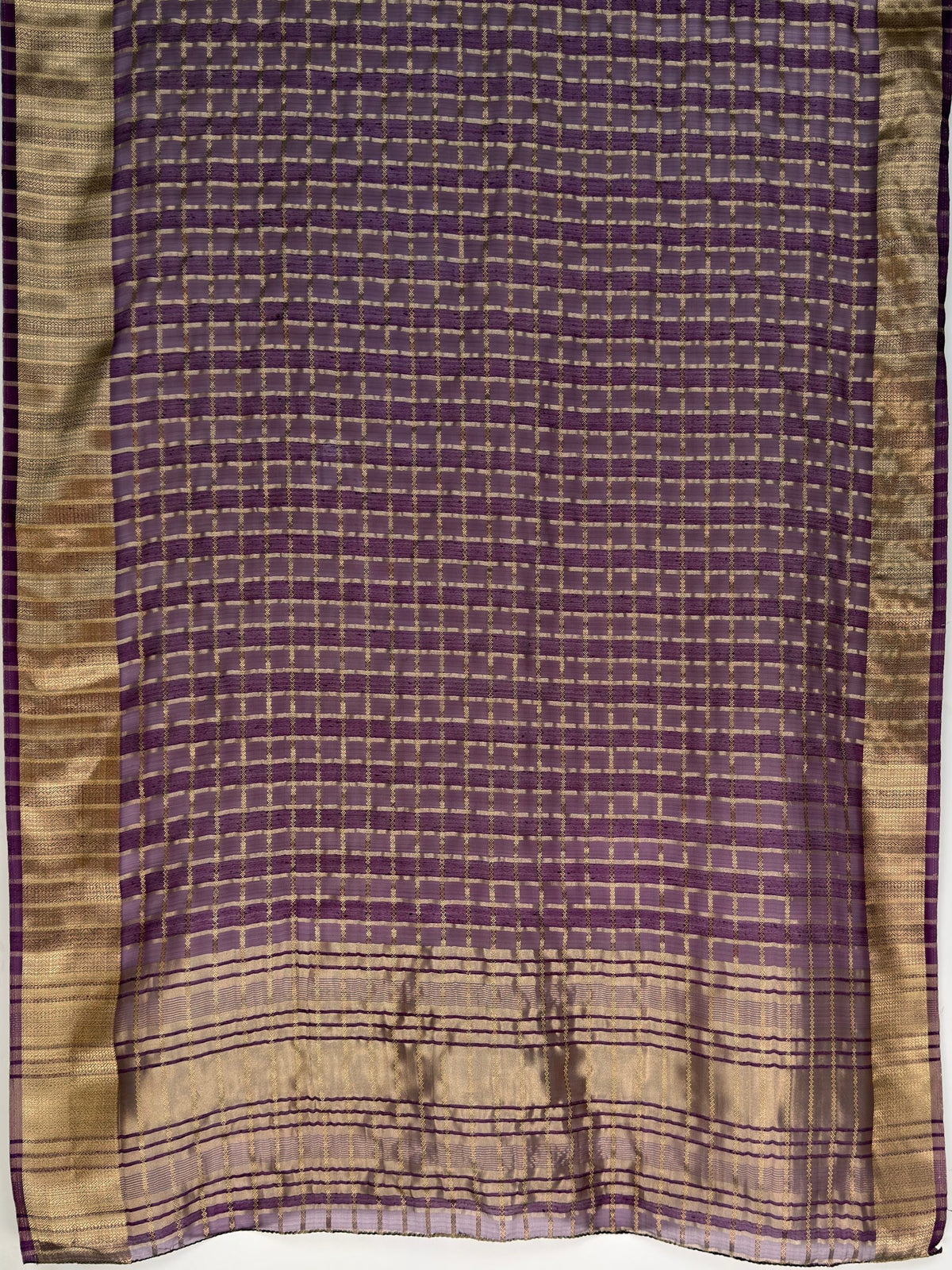 MIMOSA Jamun Banarasi Saree — pallu and zari work detail