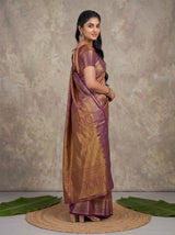 MIMOSA Magenta Kanjivaram Art Silk Saree — pose 5 styling detail